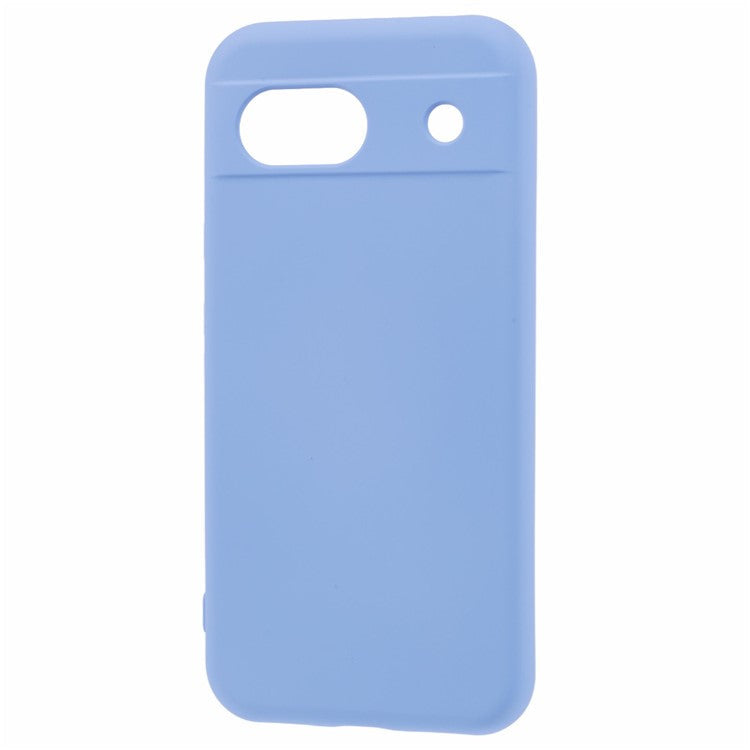 For Google Pixel 8a Case Arc Edge 2.0mm Silky Soft Touch TPU Phone Cover - Purple