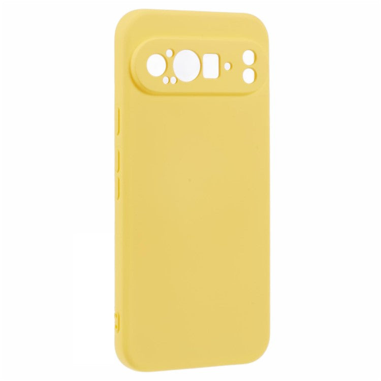 For Google Pixel 9 / Pixel 9 Pro Case TPU Phone Cover 2.0mm Drop Protection - Yellow