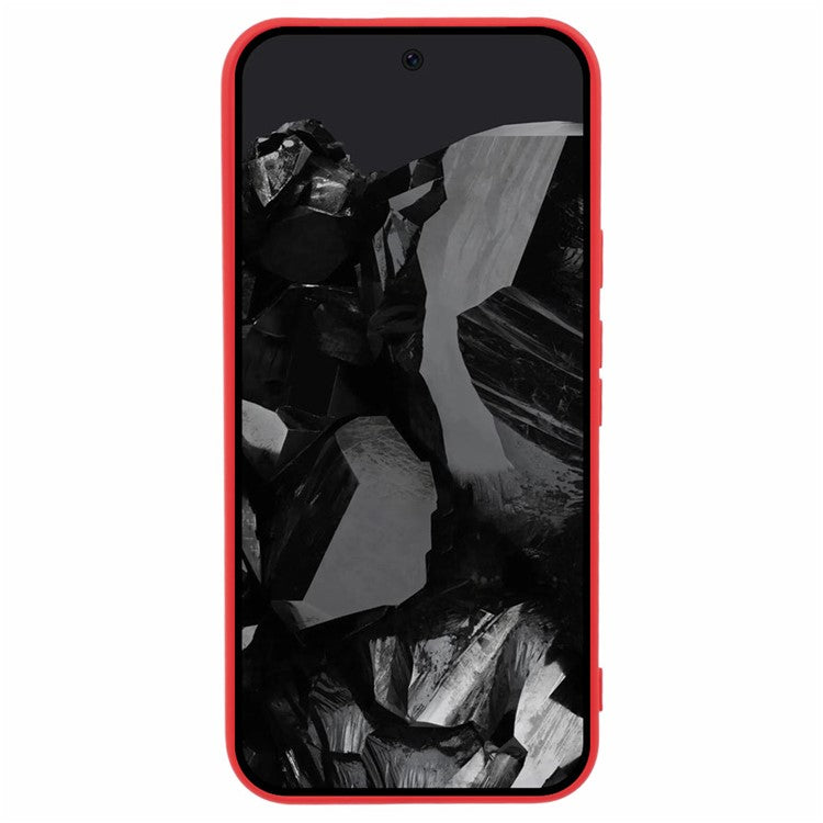 For Google Pixel 9 / Pixel 9 Pro Case TPU Phone Cover 2.0mm Drop Protection - Red