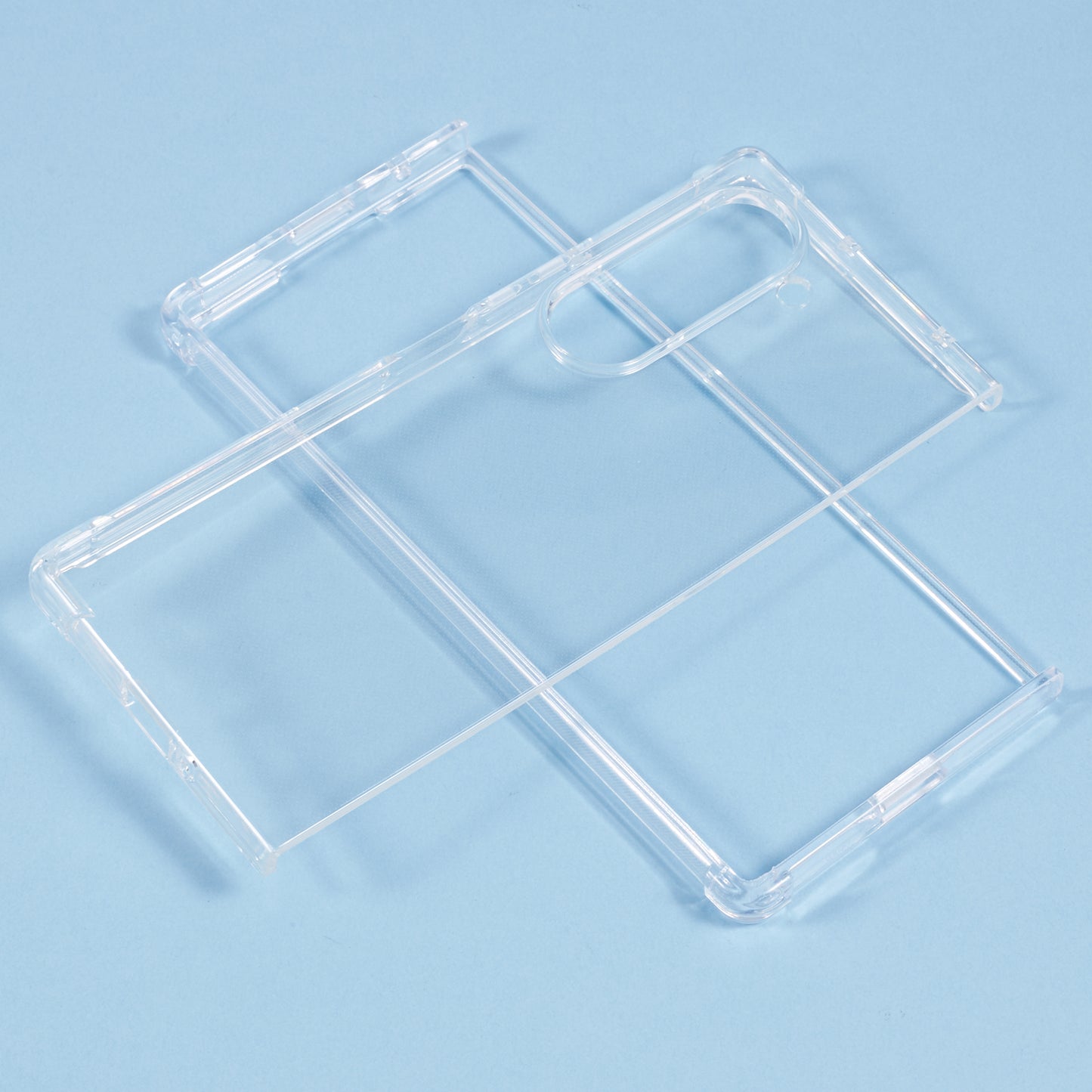 For Samsung Galaxy Z Fold6 5G Wear-Resistant Anti-Scratch Transparent Mobile Phone Cover Case