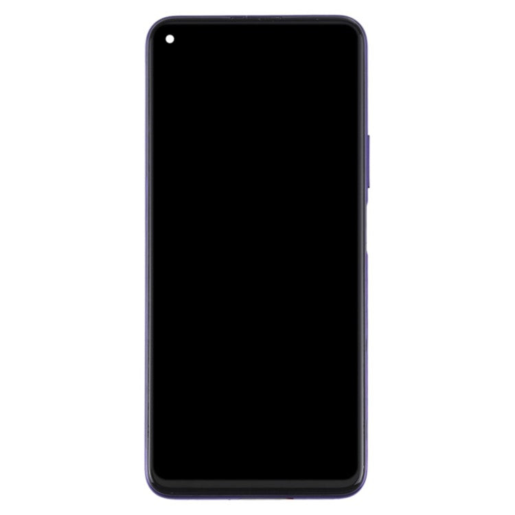For Honor 30S  /  Huawei nova 7 SE  /  P40 Lite 5G Grade B LCD Screen and Digitizer Assembly + Frame (without Logo) - Purple
