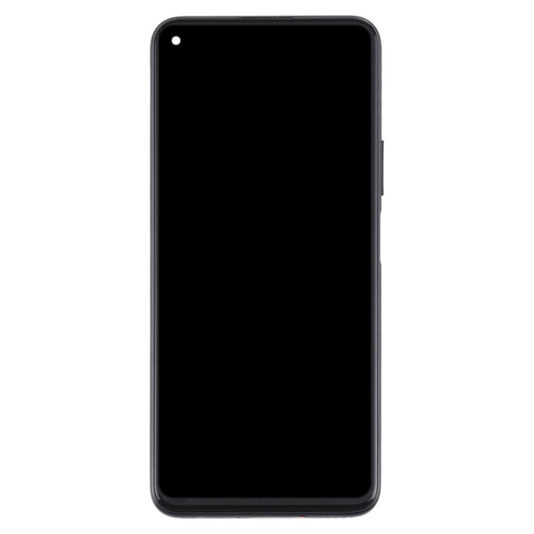 For Honor 30S  /  Huawei nova 7 SE  /  P40 Lite 5G Grade B LCD Screen and Digitizer Assembly + Frame (without Logo) - Black