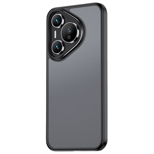 X-LEVEL For Huawei Pura 70 Cell Phone Case PC+TPU Matte Shockproof Cover - Black