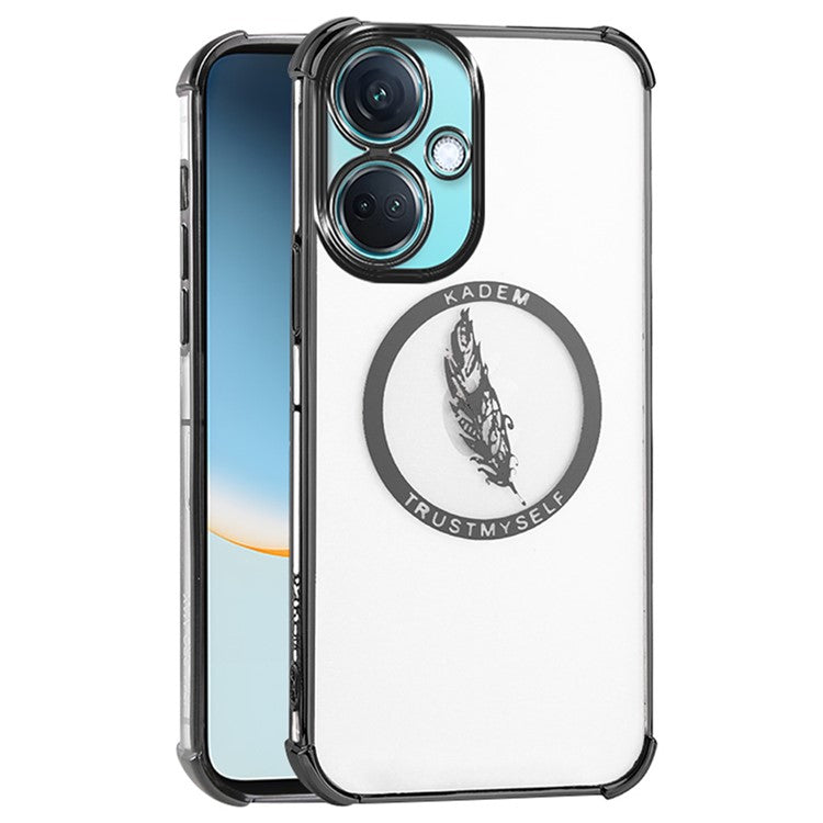 KADEM For OnePlus Nord CE3 5G / Oppo K11 5G Case Protective Soft TPU Phone Cover - Black