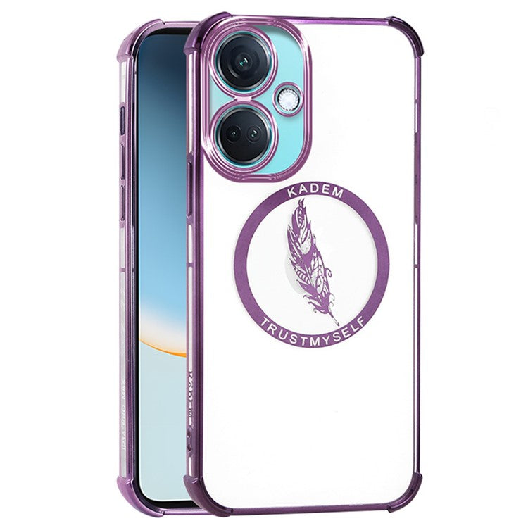 KADEM For OnePlus Nord CE3 5G / Oppo K11 5G Case Protective Soft TPU Phone Cover - Purple