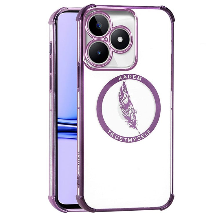 KADEM For Realme C53 (Global) / C53 (India) / C51 Case Anti-Drop Soft TPU Phone Cover - Purple