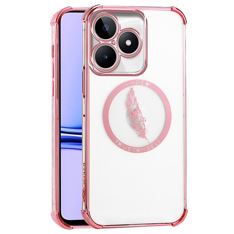 KADEM For Realme C53 (Global) / C53 (India) / C51 Case Anti-Drop Soft TPU Phone Cover - Pink