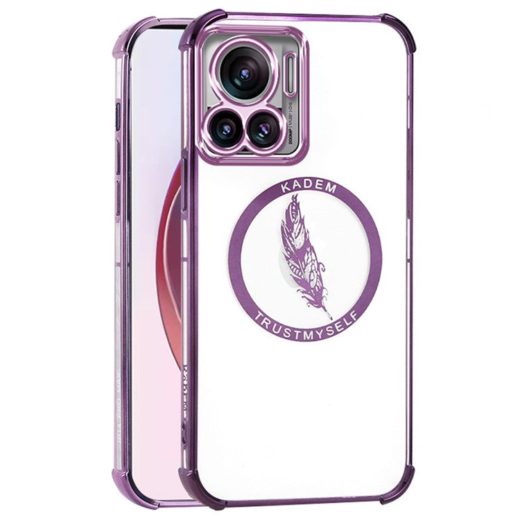 KADEM For Motorola Edge 30 Ultra 5G / Moto X30 Pro 5G Case Slim Soft TPU Phone Protector - Purple