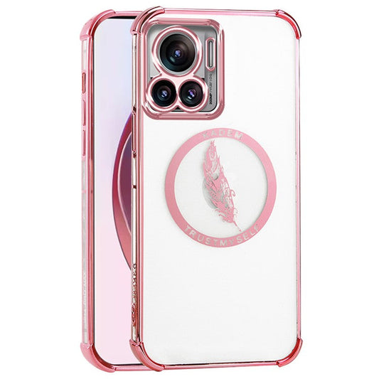 KADEM For Motorola Edge 30 Ultra 5G / Moto X30 Pro 5G Case Slim Soft TPU Phone Protector - Pink