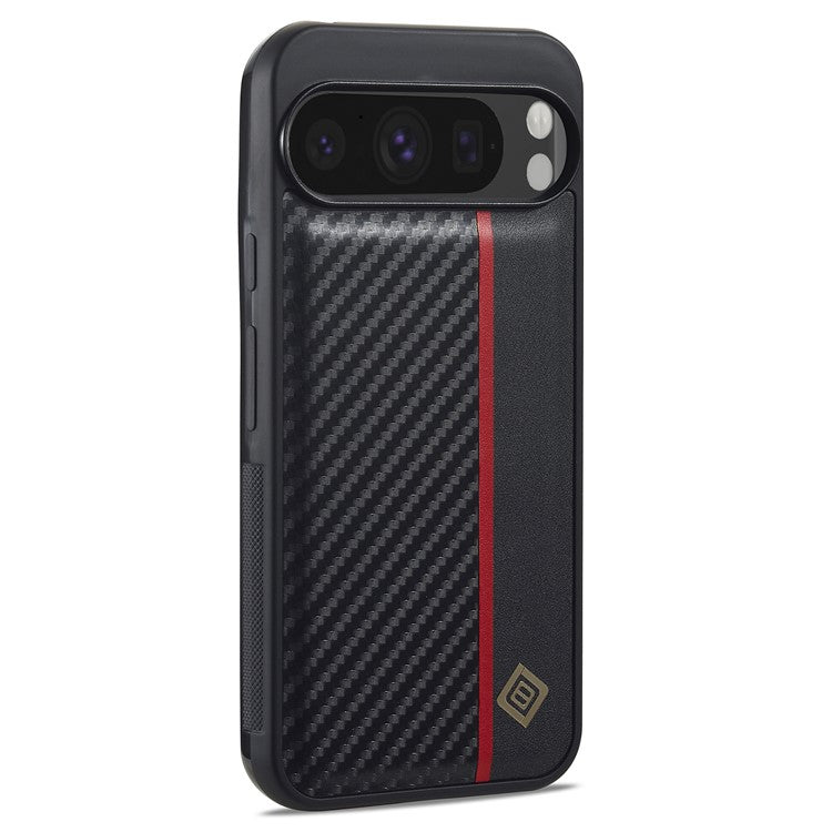 LC.IMEEKE For Google Pixel 9 Pro XL Case Carbon Fiber Texture Protective Phone Cover