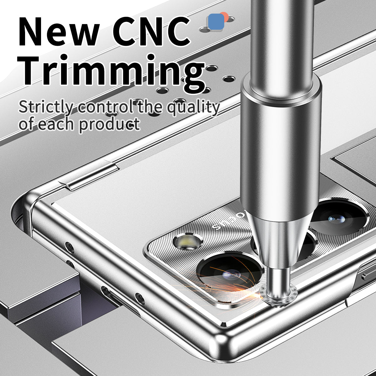 For Samsung Galaxy Z Fold6 5G Case Aluminum Alloy Phone Cover with Tempered Glass Film and Stylus - Silver