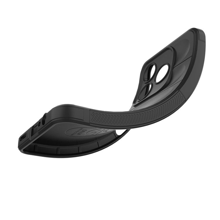 For Realme C63 4G / Narzo N63 4G Case Soft TPU Drop-Proof Mobile Phone Cover - Black