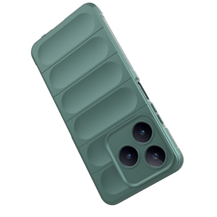 For Realme C63 4G / Narzo N63 4G Case Soft TPU Drop-proof Mobile Phone Cover - Green