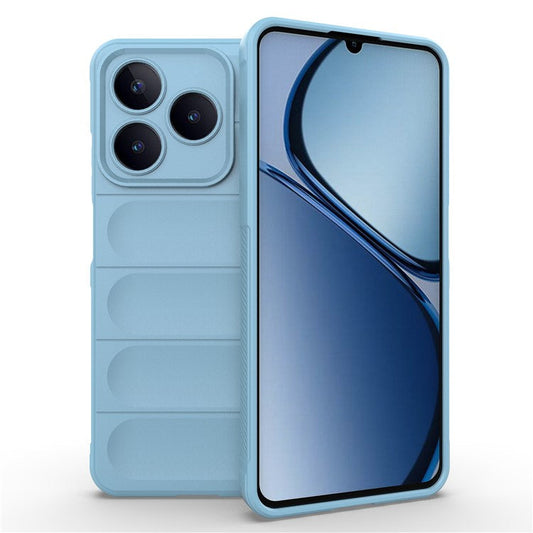 For Realme C63 4G / Narzo N63 4G Case Soft TPU Drop-proof Mobile Phone Cover - Baby Blue