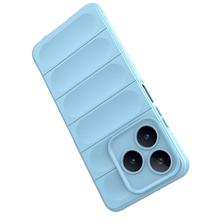 For Realme C63 4G / Narzo N63 4G Case Soft TPU Drop-proof Mobile Phone Cover - Baby Blue