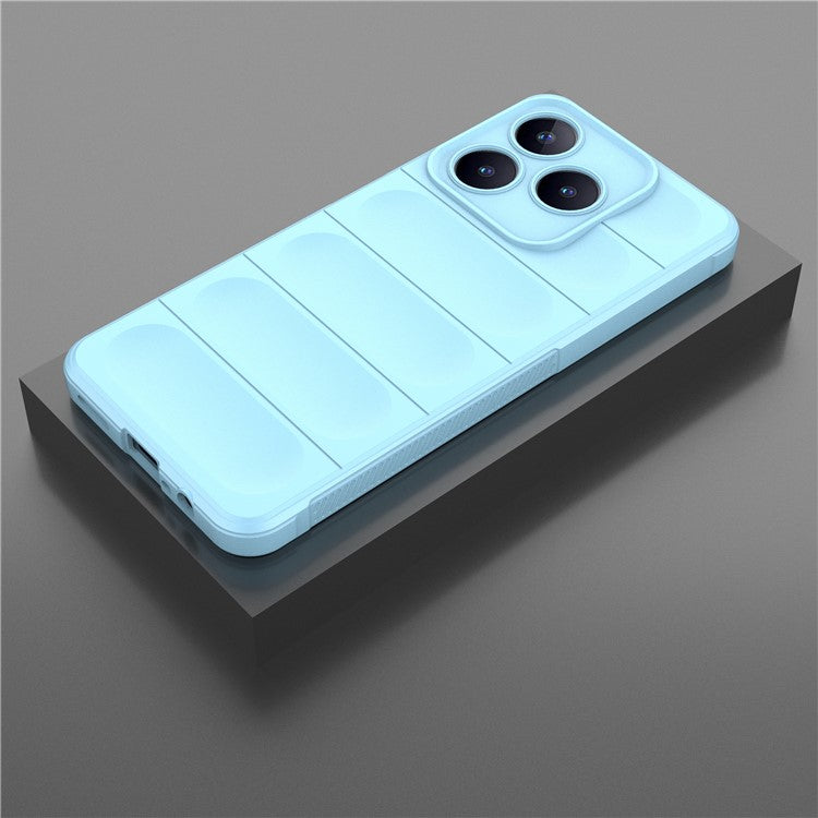 For Realme C63 4G / Narzo N63 4G Case Soft TPU Drop-proof Mobile Phone Cover - Baby Blue