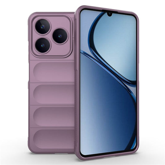 For Realme C63 4G / Narzo N63 4G Case Soft TPU Drop-proof Mobile Phone Cover - Light Purple