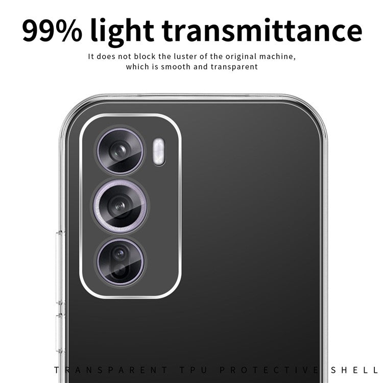 MOFI For Oppo Reno12 Pro 5G (Global) Case Transparent Slim TPU Phone Cover