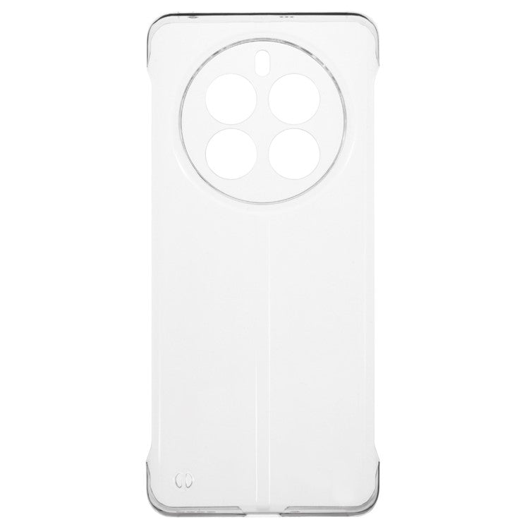 For Realme 12 Pro 5G / 12 Pro+ 5G Case Frameless Transparent PC Phone Cover