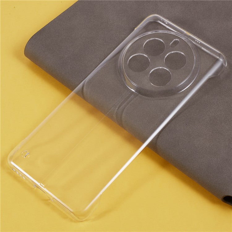 For Realme 12 Pro 5G / 12 Pro+ 5G Case Frameless Transparent PC Phone Cover