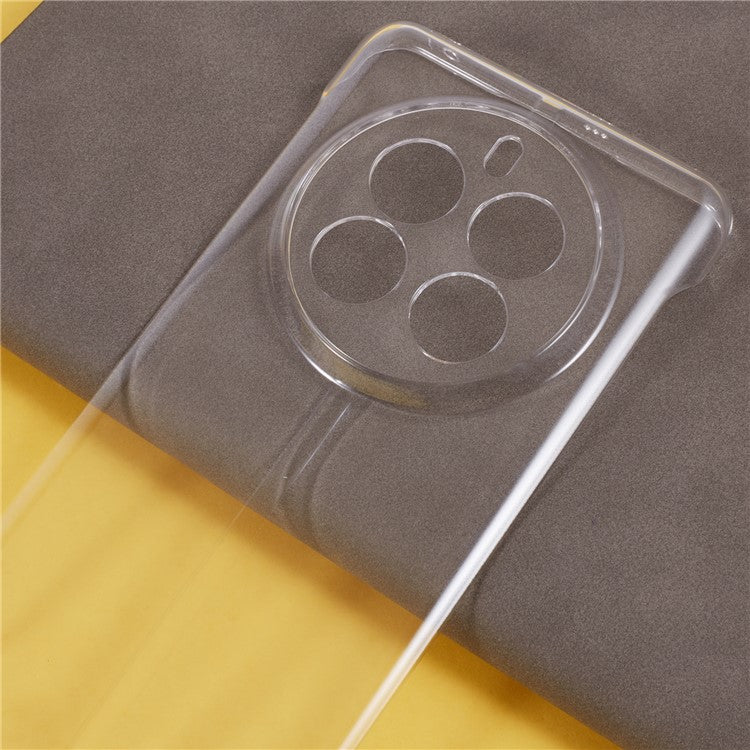 For Realme 12 Pro 5G / 12 Pro+ 5G Case Frameless Transparent PC Phone Cover
