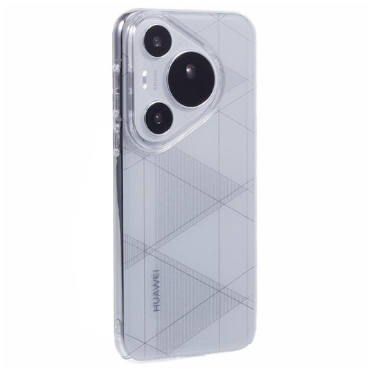 For Huawei Pura 70 Clear Case Scratch-Resistant PC Phone Cover