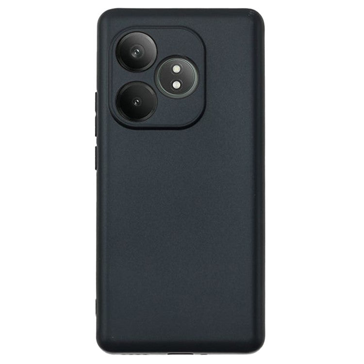 For Realme GT 6T 5G Case Anti-Fingerprint TPU Phone Cover (Precise Lens Cutouts)