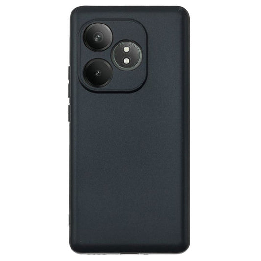 For Realme GT 6T 5G Case Anti-Fingerprint TPU Phone Cover (Precise Lens Cutouts)