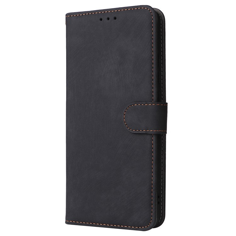 For vivo S19 5G Case RFID Blocking PU Leather Wallet Phone Cover - Black