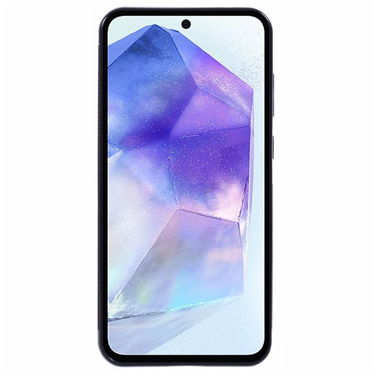 For Samsung Galaxy A14 5G / A14 4G Kickstand Case PU+TPU Phone Cover Card Holder - Sapphire