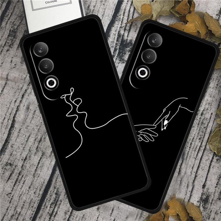 For OnePlus Nord CE4 5G / Oppo K12 TPU Case Pattern Printed Anti-Drop Phone Cover - Live Laugh Love