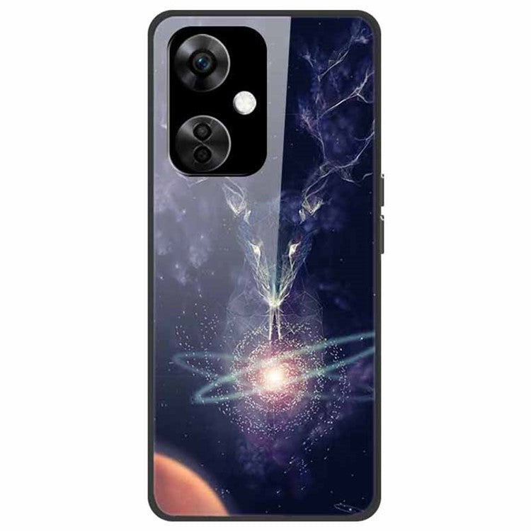 For OnePlus Nord CE3 5G Case Pattern Printing Tempered Glass Cell Phone Cover - Flash Deer