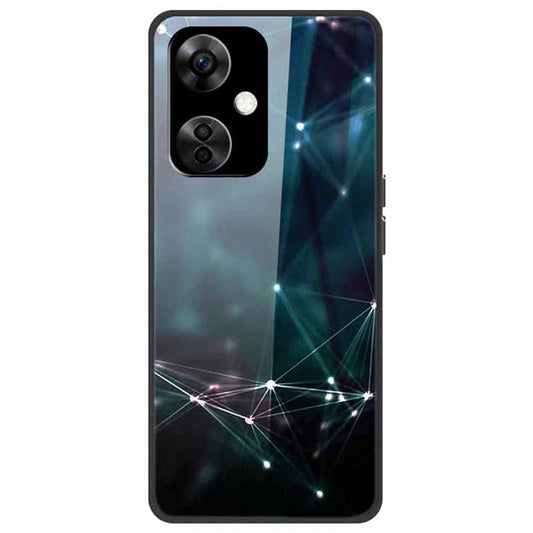 For OnePlus Nord CE3 5G Case Pattern Printing Tempered Glass Cell Phone Cover - Science Fiction