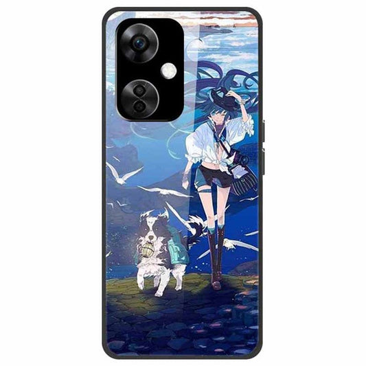 For OnePlus Nord CE3 5G Pattern Case TPU Tempered Glass Shockproof Phone Cover - Photographer