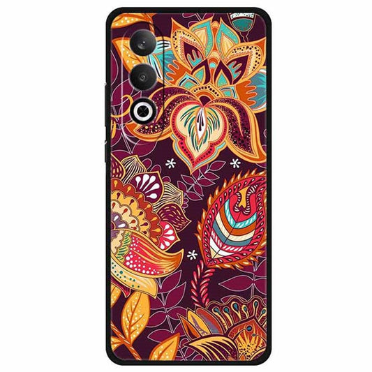 For OnePlus Nord CE4 5G / Oppo K12 Case Pattern Printing Soft TPU Cell Phone Cover - Cercis Gold Flower