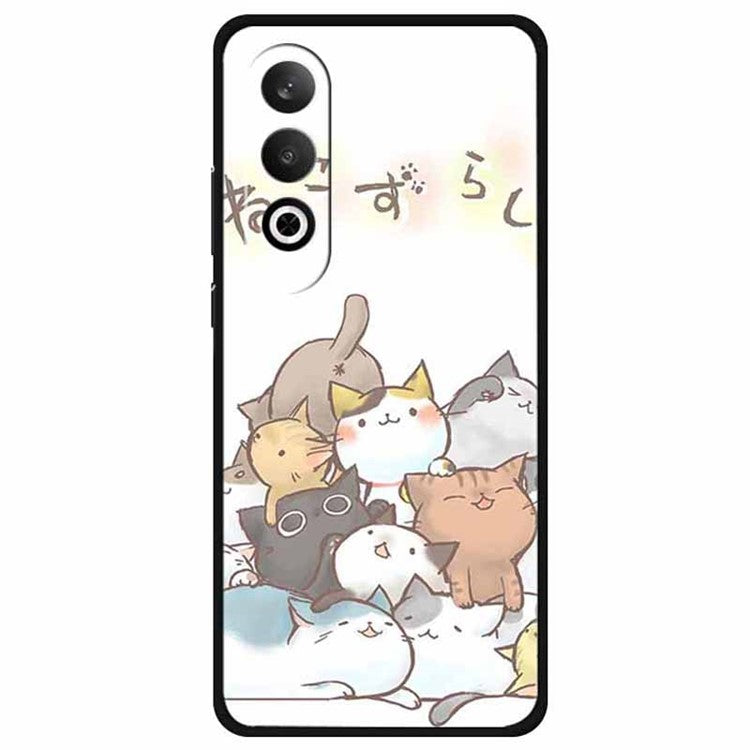 For OnePlus Nord CE4 5G / Oppo K12 Case Pattern Printing Soft TPU Cell Phone Cover - Stray Cat