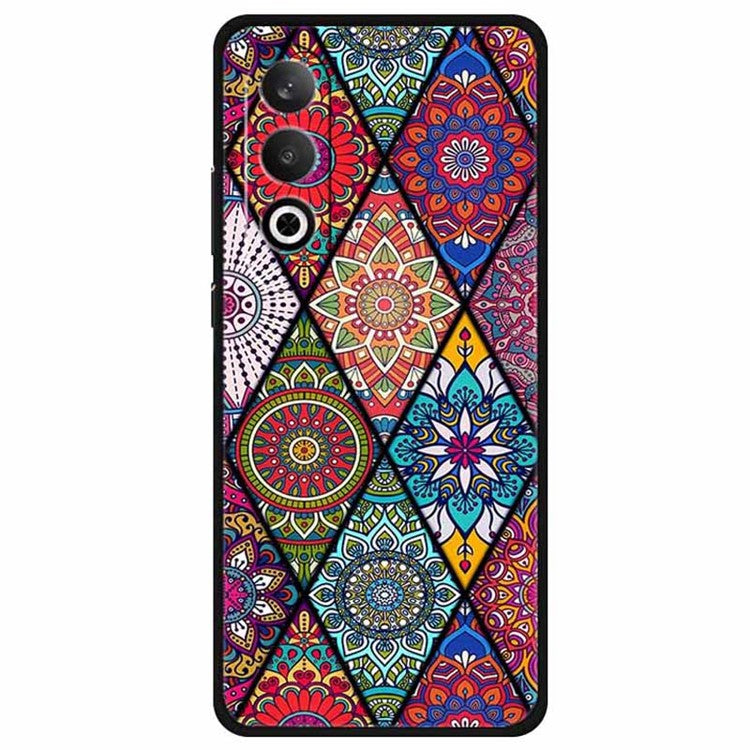 For OnePlus Nord CE4 5G / Oppo K12 Case Pattern Printing Soft TPU Cell Phone Cover - Mandala Flower