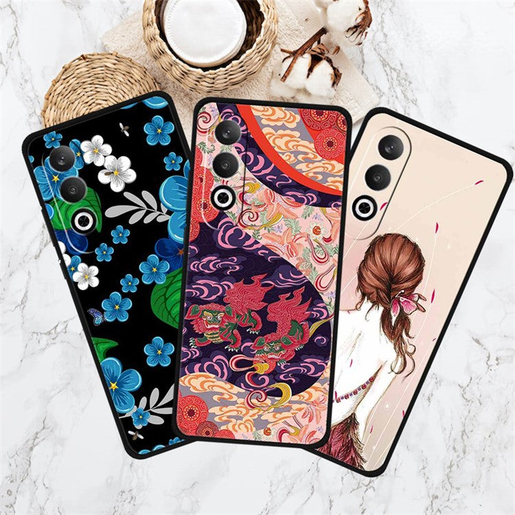 For OnePlus Nord CE4 5G / Oppo K12 Case Pattern Printing Soft TPU Cell Phone Cover - Ocean Coral