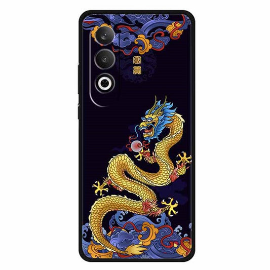 For OnePlus Nord CE4 5G / Oppo K12 Case Unique Pattern Slim TPU Phone Cover - Dragon