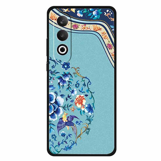 For OnePlus Nord CE4 5G / Oppo K12 Case Unique Pattern Slim TPU Phone Cover - Imperial Embroidery