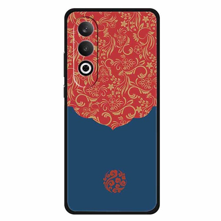 For OnePlus Nord CE4 5G / Oppo K12 Case Unique Pattern Slim TPU Phone Cover - Lace Auspicious Clouds