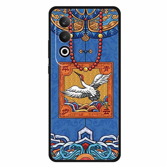 For OnePlus Nord CE4 5G / Oppo K12 Case Unique Pattern Slim TPU Phone Cover - Step into the Azure Clouds