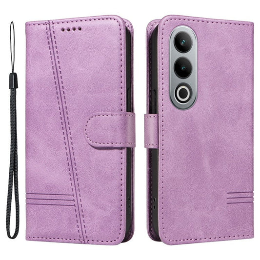 For OnePlus Ace 3V 5G Case Wallet PU Leather Cell Phone Cover Magnetic Closure - Light Purple