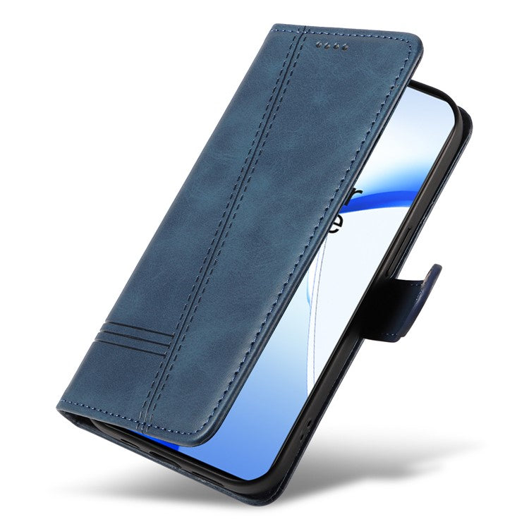 For OnePlus Ace 3V 5G Case Wallet PU Leather Cell Phone Cover Magnetic Closure - Blue