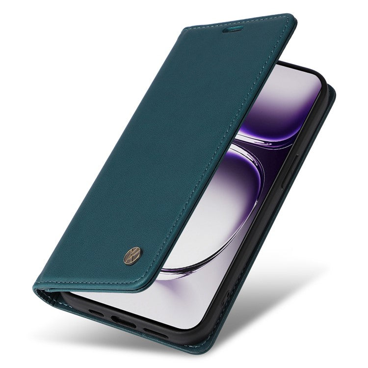 YIKATU YK-001 For Oppo Reno12 Pro 5G (China) / (Global) Case Leather Magnetic Auto-Absorbed Phone Cover - Green