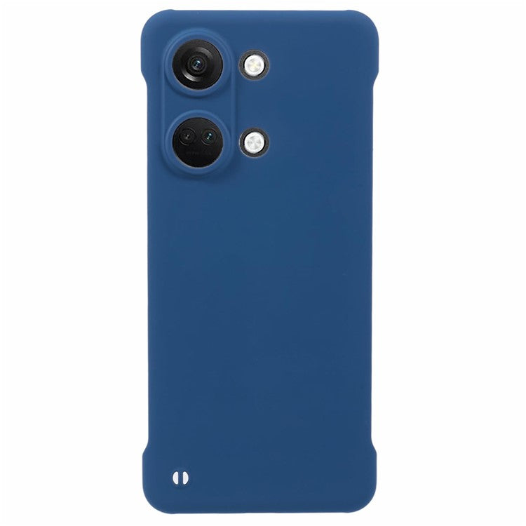 For OnePlus Ace 2V / Nord 3 5G Case Hard PC Frameless Phone Cover Skin-Touch Precise Lens Cutout - Sapphire