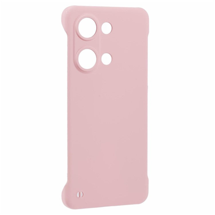 For OnePlus Ace 2V / Nord 3 5G Case Hard PC Frameless Phone Cover Skin-Touch Precise Lens Cutout - Pink