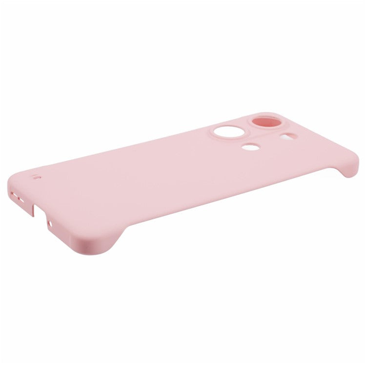 For OnePlus Ace 2V / Nord 3 5G Case Hard PC Frameless Phone Cover Skin-Touch Precise Lens Cutout - Pink
