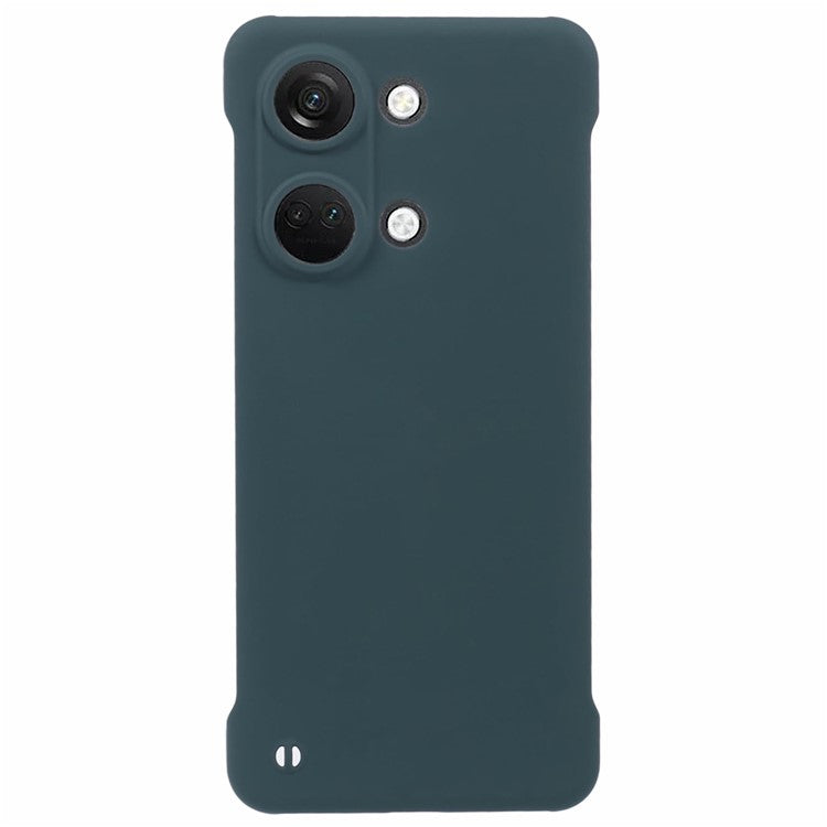 For OnePlus Ace 2V / Nord 3 5G Case Hard PC Frameless Phone Cover Skin-Touch Precise Lens Cutout - Midnight Green