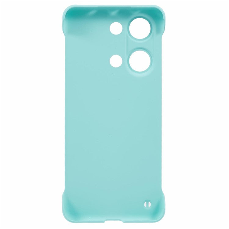 For OnePlus Ace 2V / Nord 3 5G Case Hard PC Frameless Phone Cover Skin-Touch Precise Lens Cutout - Baby Blue
